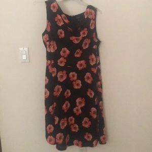 Talbots flowered dress